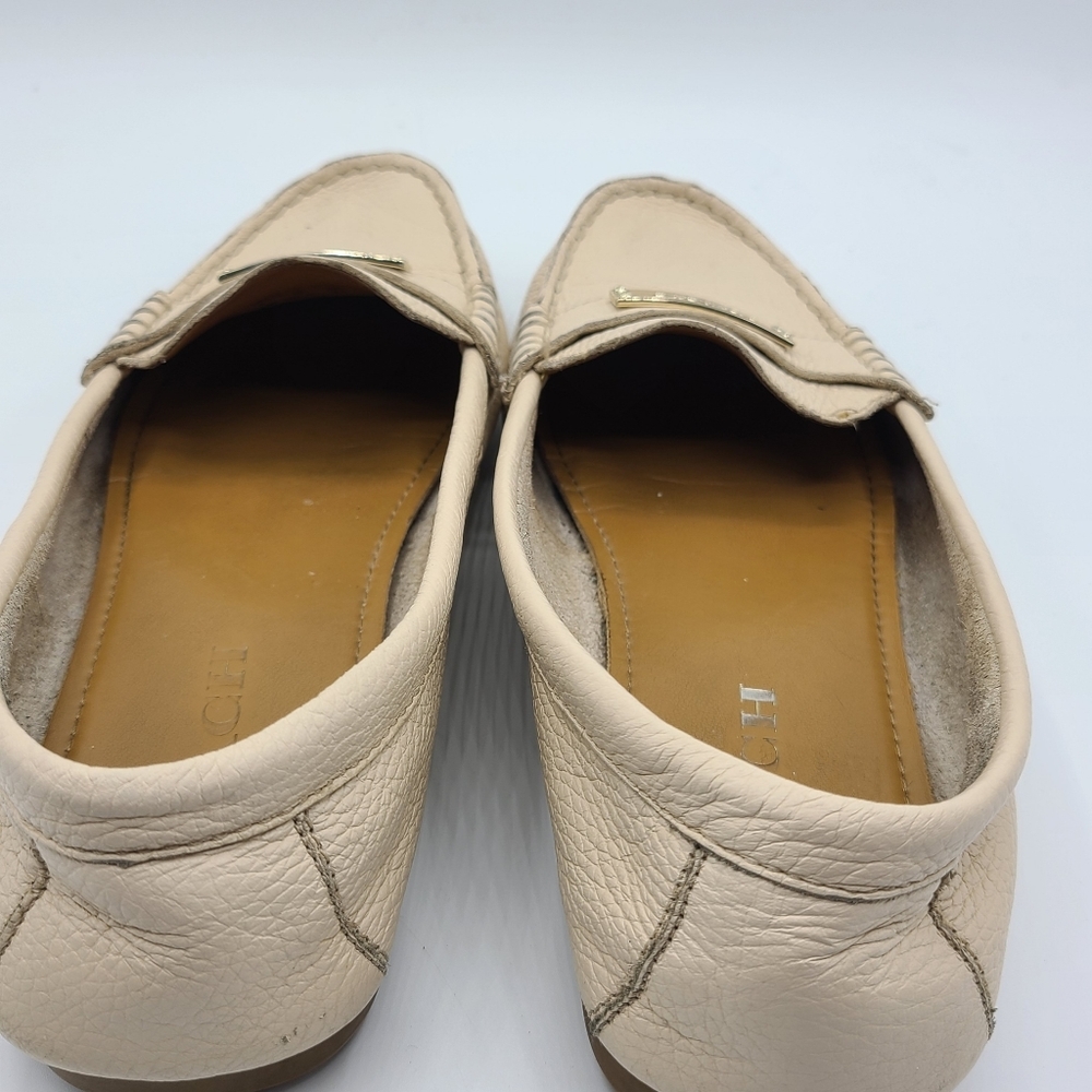 Coach Fredrica Loafers Flats Size 6.5 Leather Driving Moccasin - Picture 13 of 14
